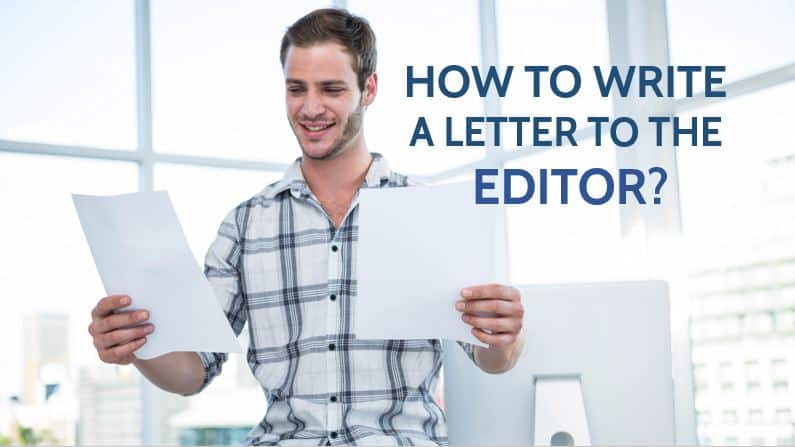How to Write A Letter To The Editor