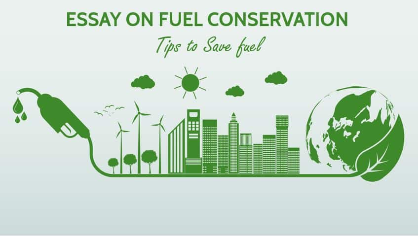 essay on conservation of fuel in hindi