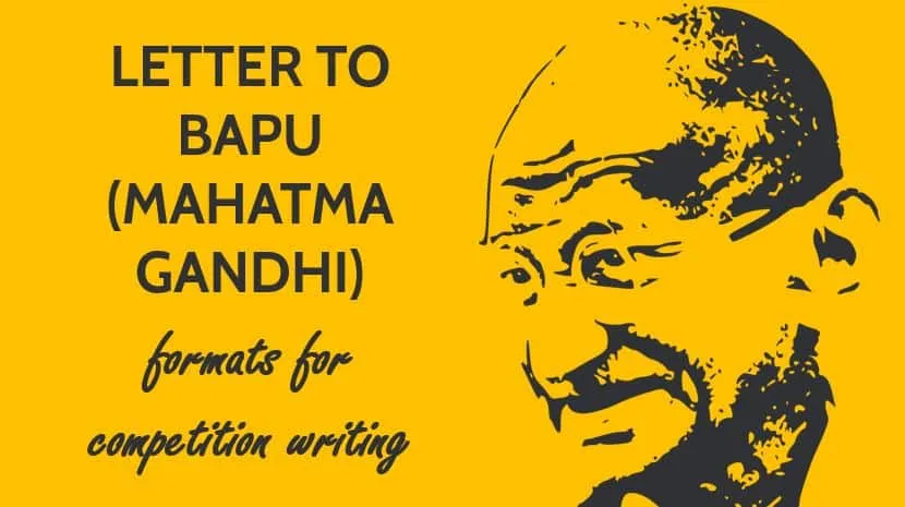 Letter to Bapu