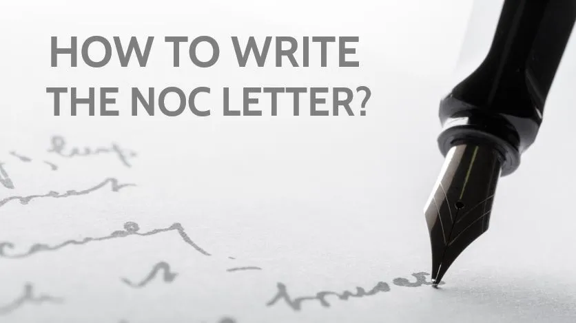 How to Write the NOC Letter